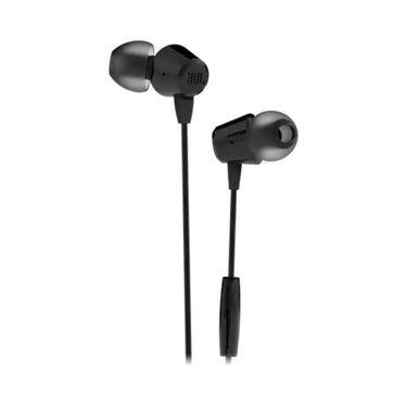 JBL C50HI Ultra Lightweight In-Ear Headphones - Black - Accessories
